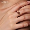 AJIDOU阿吉豆戒指女款金色小马指环尾戒AD25J0092A10【预售：9号以后发货】 商品缩略图0