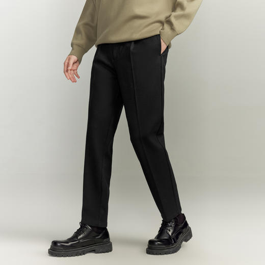 GXG男装秋季日常简约休闲长裤男士百搭直筒裤K&C 商品图6