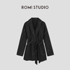 ROMI STUDIO“超薄双面”15.5微米超细澳毛混纺浴袍大衣 RWCWWG6141 商品缩略图3