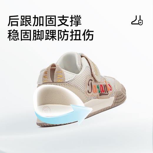 泰兰尼斯212童鞋春季新款学步鞋男宝宝面包鞋防滑女童包头机能鞋T01T6A8552 商品图3