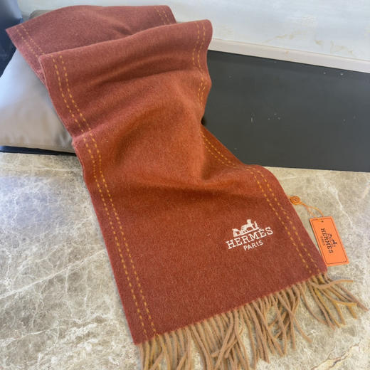 秋冬特惠💰290 爱马仕围巾 大H难得一见的温柔配色 商品图7