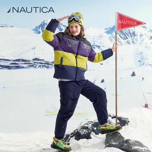 NAUTICA诺帝卡童装 梭织加绒长裤 NK340180 商品图7