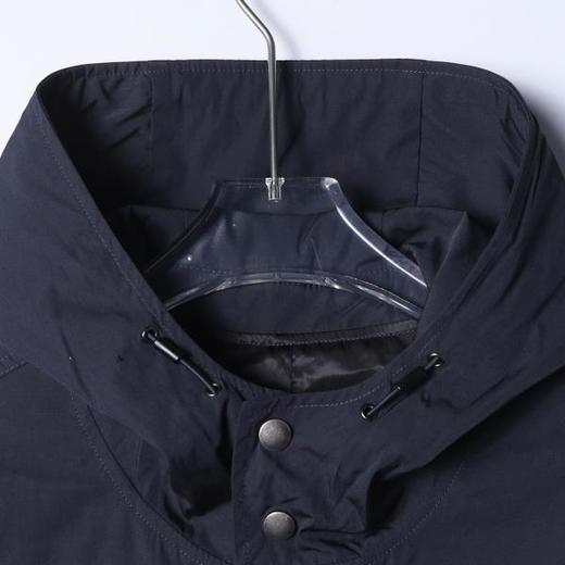 OAS2812SDSA男士秋冬新款痞帅男装韩版简约纯色按扣立领连帽夹克外套百搭 商品图2