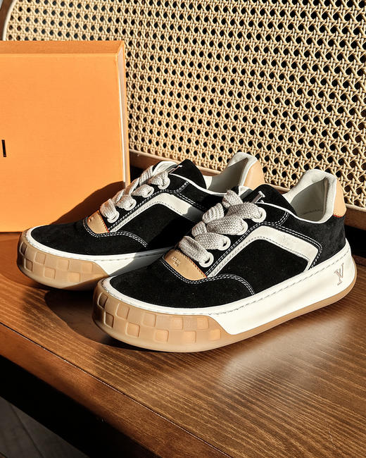 部分现货 THS-限时 驴家 Tilted 饼干鞋 复古时尚热款运动鞋 2色 BZ1281 商品图3