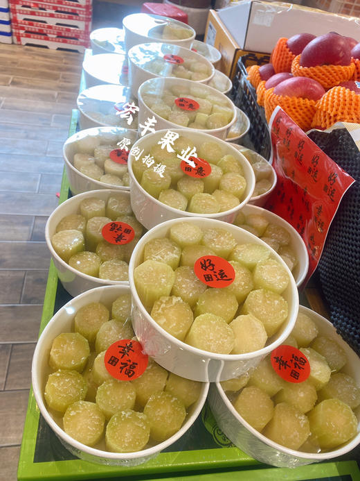 黄金甘蔗 ，口感脆甜 可削皮，活动价2.98元一斤，随其它水果满百包送 商品图7