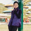 西子/晚香赋莱赛尔缠枝菊花双面穿夹棉新中式马甲/MJTJ0946 商品缩略图0