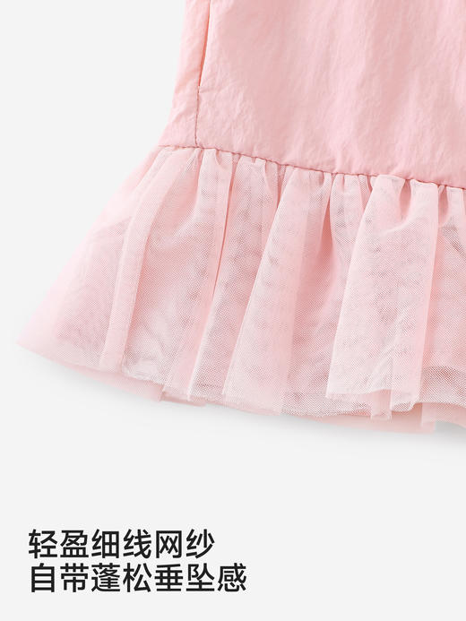 英氏女宝宝防晒衣UPF50+春秋新款女童透气皮肤衣外套YRWVJ1S035A 商品图3