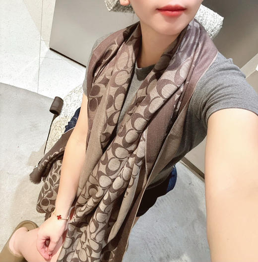 秋冬特惠💰320 蔻驰经典款围巾/大披肩 商品图6