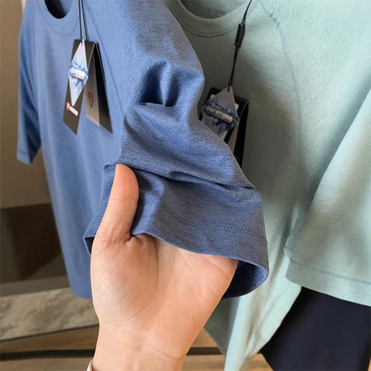 线下698！2026冷感科技面料速干透气男女运动百搭舒适透气短袖T恤！ 商品图2