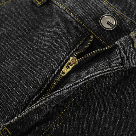 GXG男装秋季时尚百搭男士休闲牛仔长裤潮流舒适裤子K&C 商品图9