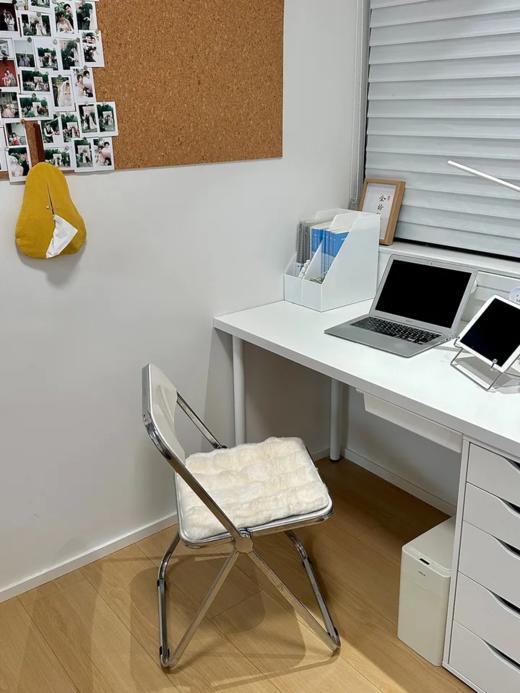 【多妈团购 三浦植造仿兔绒坐垫任选2个】PP上的小火炉，秋冬必入！仿兔绒面料，蓬松柔软，坐久也不怕累，☁️防滑黑科技+固定松紧绳，稳固不移位-美初 商品图9