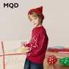 【MQD】男童冬中大童学院风卡通休闲百搭半高领毛衣 商品缩略图1