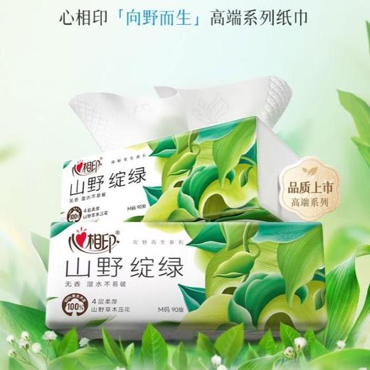 心相印 向野而生90抽四层抽纸 单包装 商品图6