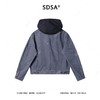 56012SDSA男士秋冬新款痞帅男装韩版度过拼接撞色连帽夹克外套百搭嘻哈 商品缩略图5