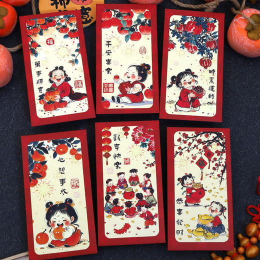 MAYNOS 马年卡通对联大礼包 磁吸24件套/纸质70件套 磁吸款全面免胶软磁吸，超强吸附更贴合；纸质款升级加厚铜版纸，格调高级上档次，礼袋/礼盒包装，送人自用皆适配 商品图9