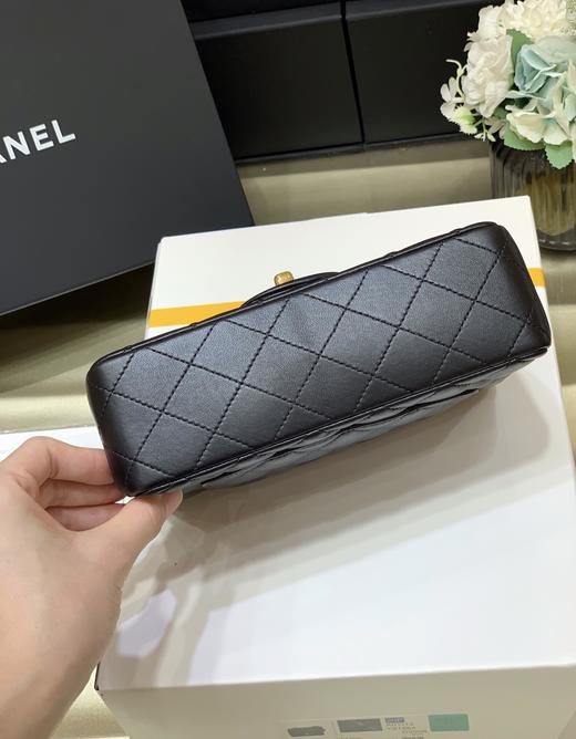香奈儿 Classic Flap CF 大mini 20 黑金 荔枝纹/羊皮（LZ） 商品图2
