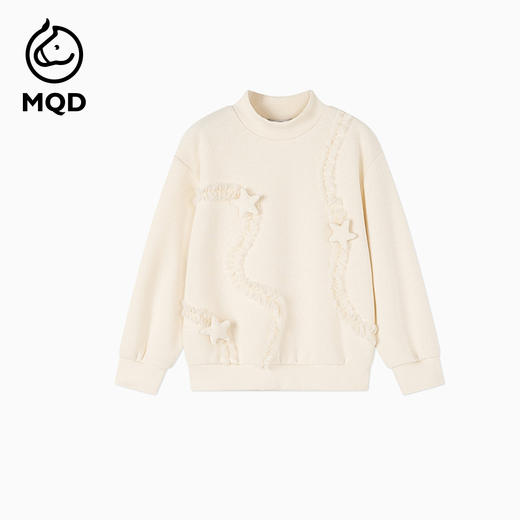 【秒3】【MQD】女童冬季趣味立体充棉网纱卫衣 商品图2