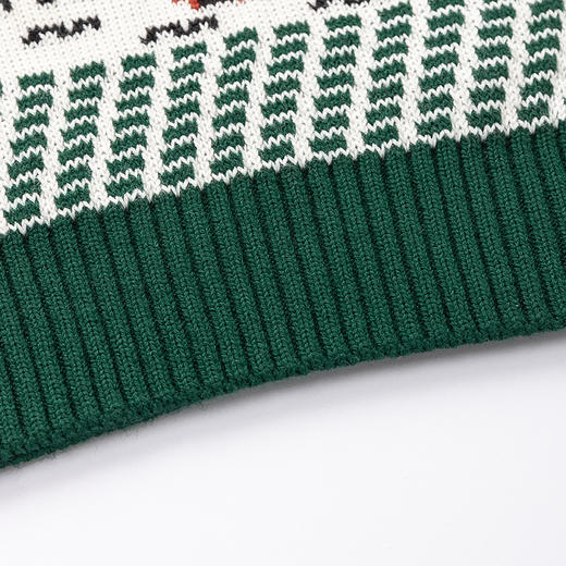 【秒2】【MQD】男童冬季时尚复古图案圆领针织衫毛衣 商品图4