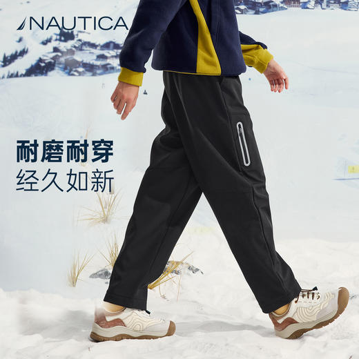 NAUTICA诺帝卡童装 梭织加绒长裤 NK340183 商品图5