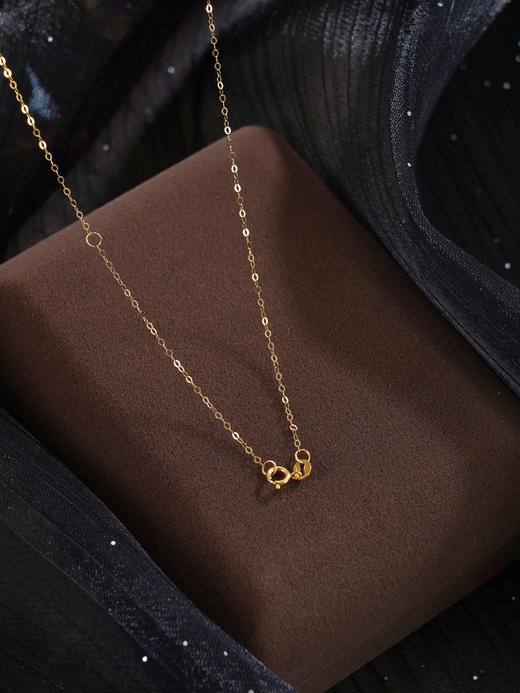 子佩集【云笺诗行】G18K珍珠惜王妃项链【MLKJXL002】5mm珠镀金多珠一字2601 商品图5