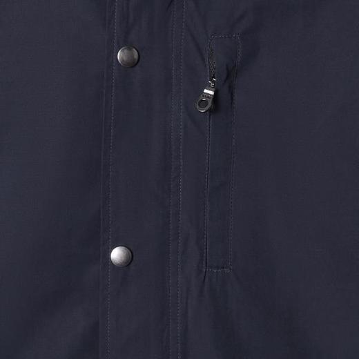 OAS2812SDSA男士秋冬新款痞帅男装韩版简约纯色按扣立领连帽夹克外套百搭 商品图3