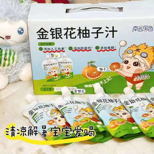 南园国色  金银花柚子汁 儿童零食 商品图1