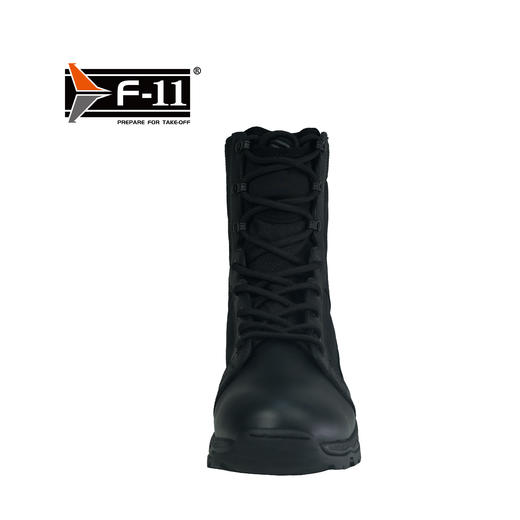 F-11骐骥高帮战术跑鞋层牛皮轻便透气减震拉链户外登山靴 商品图3