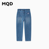 【秒3】【MQD】女童冬季潮酷花朵装饰休闲牛仔长裤 商品缩略图4