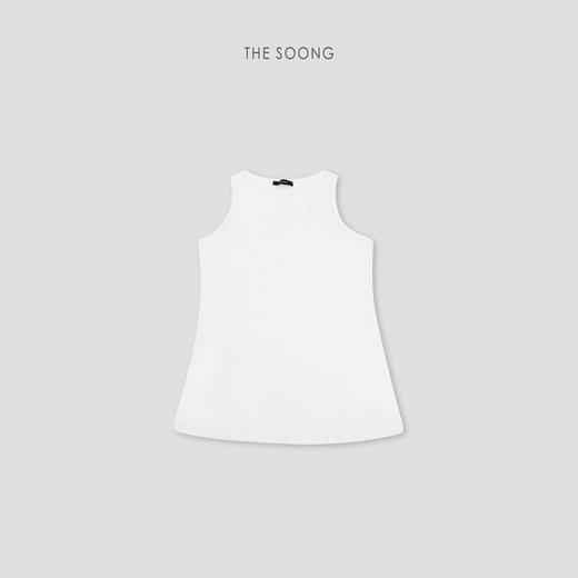 THESOONG/春季新品极简小背心女士软糯亲肤弹力羊毛背心7761 商品图7