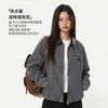 马登美式格雷系宽松撞色翻领底特律猎装工装夹克短外套上衣女士春 商品缩略图1
