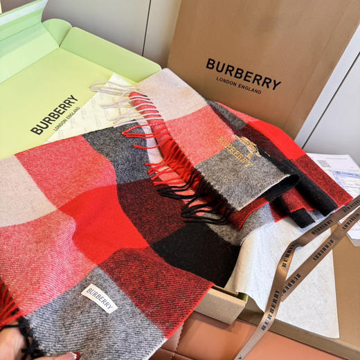 秋冬特惠💰240 巴宝莉围巾 精致的战马刺绣让围巾 商品图4