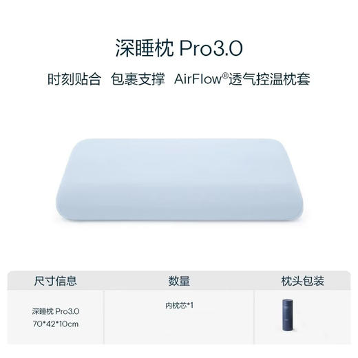 亚朵星球深睡枕Pro3枕头护颈椎助睡眠记忆棉枕芯枕头套成人送礼 商品图4
