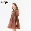 【秒2】【MQD】女童冬季复古蓬松舒适休闲长袖连衣裙 商品缩略图1