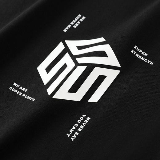 GXG男装【时尚系列】夏季纯棉个性百搭男士短袖T恤K&C 商品图2