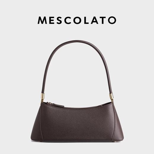 Mescolato 意大利手工法棍包小众设计品牌牛皮法棍包单肩腋下包女 商品图4