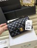 香奈儿 Classic Flap CF 大mini 20 黑金 荔枝纹/羊皮（LZ） 商品缩略图4