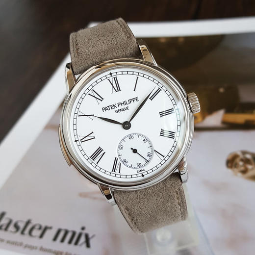 【95新】PATEK PHILIPPE 百达翡丽5078P自动机械机芯三问38MM（男款）超级复杂功能时计系列铂金PT950 120126LV88 商品图5