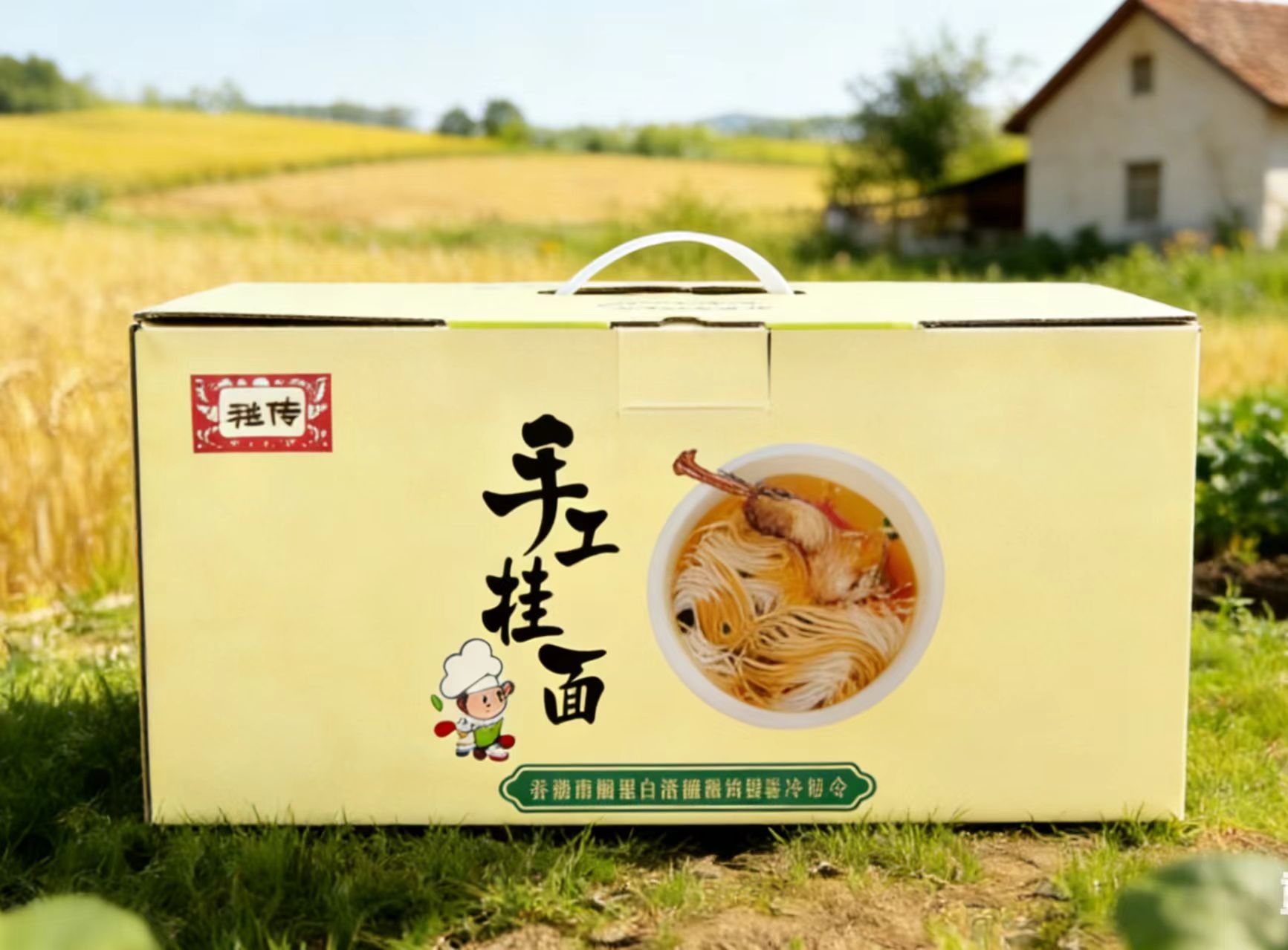 手工挂面礼盒（3斤装）