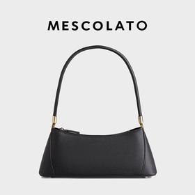 Mescolato 意大利手工法棍包小众设计品牌牛皮法棍包单肩腋下包女