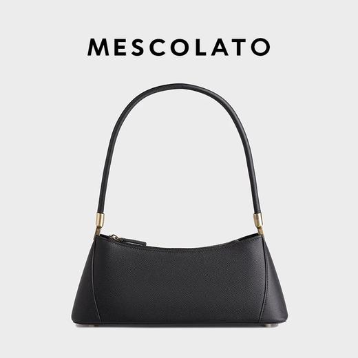 Mescolato 意大利手工法棍包小众设计品牌牛皮法棍包单肩腋下包女 商品图0