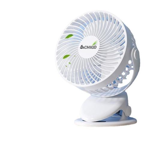 志高小风扇USB充电台夹扇办公室桌面小型家用宿舍电风扇便携式 商品图4