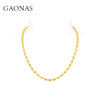GAONAS  贵气老钱金色元宝多功能项链11872ZGO 商品缩略图0