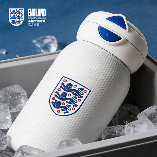 【官方正版】英格兰国家队 | 白色队徽迷你保温杯便携小水杯 商品图4