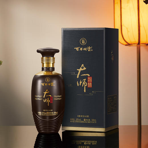【官方正品】百年糊涂大师智慧53度酱香型白酒 商品图3