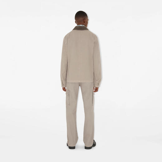 BURBERRY 巴宝莉 男士棉质华达呢工装裤 灰色 8101266 C1761 商品图4