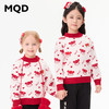 【秒2】【MQD】女童冬季新年童趣图案柔软舒适半高领针织衫 商品缩略图2