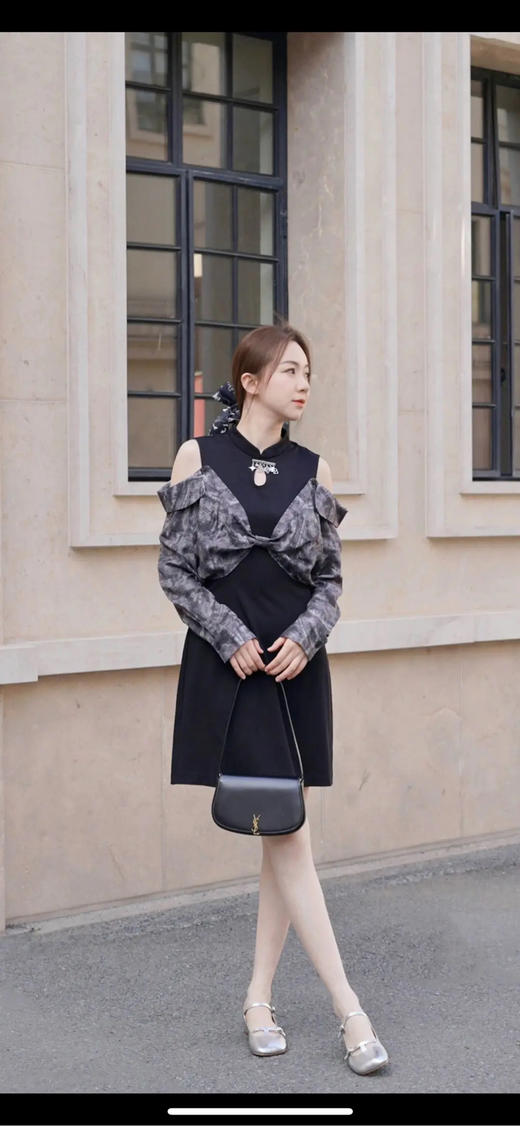 YSL Voltaire 黑金 box牛皮 mini 斜挎包 商品图2