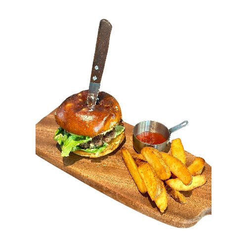 美式牛肉汉堡 商品图0