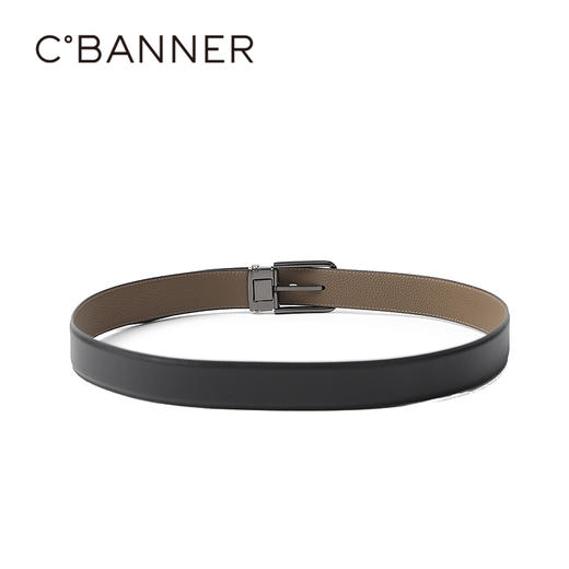 千百度实心锌合金扣 精工铸造金属扣男配饰皮带A25435010 商品图2