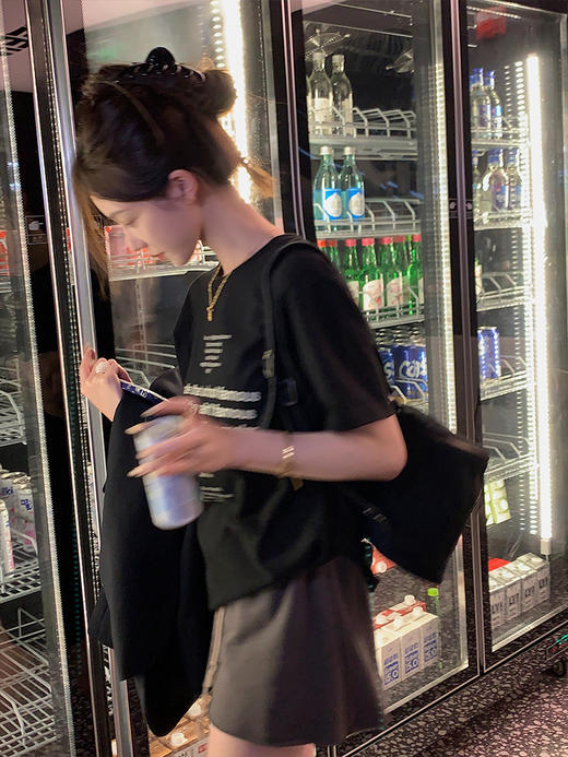 现货 汉南洞欧尼 凸显双腿比例 休闲减龄裙裤 商品图4